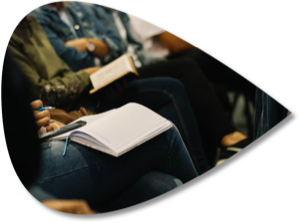 People reading together